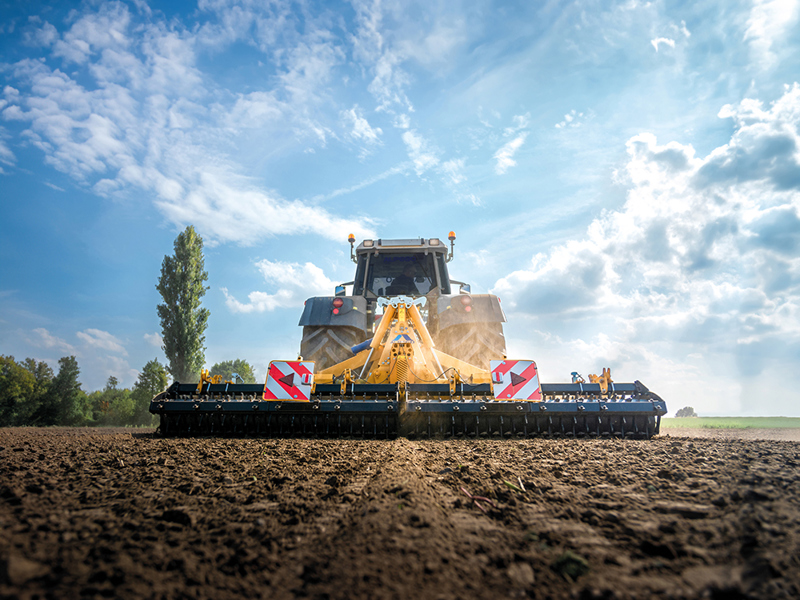 Alpego DTEK Power Harrow working