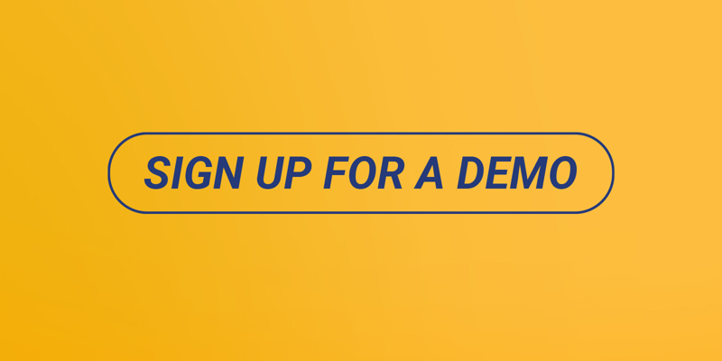 Sign-up for a demo - Alpego UK, mobile banner